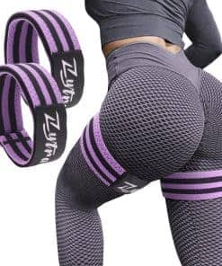 Bandas de Oclusión BFR para Mujeres Piernas Glúteos Cadera,