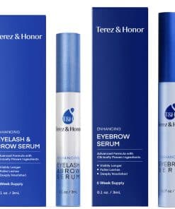 Set de Suero Natural para Pestañas con Suero para Cejas -