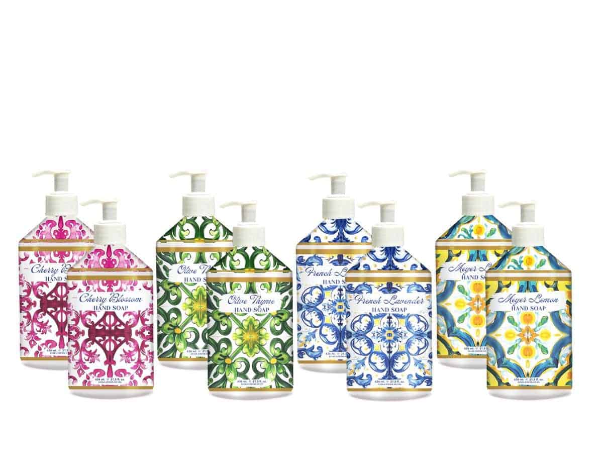 Pack de 8 jabones líquidos para manos Home & Body Company