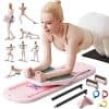 Set de Tabla de Pilates y Máquina Reformadora -Rosa