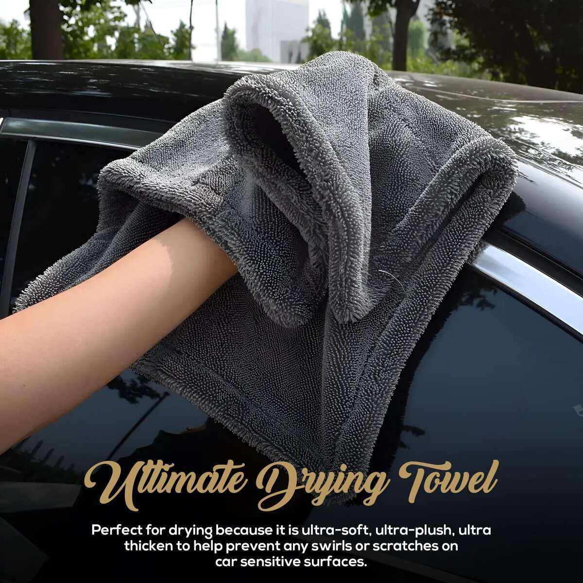 Toalla de secado para automóviles Goldline - Absorbe más de - Imagen 5