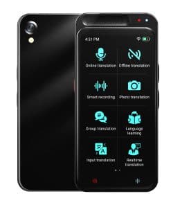 Dispositivo Traductor de Idiomas sin -Negro