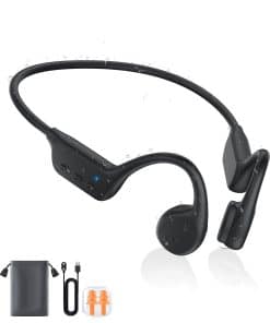 Audífonos de conducción ósea, Auriculares -Negro