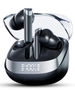 Auriculares Traductores de Idiomas AI, -Negro