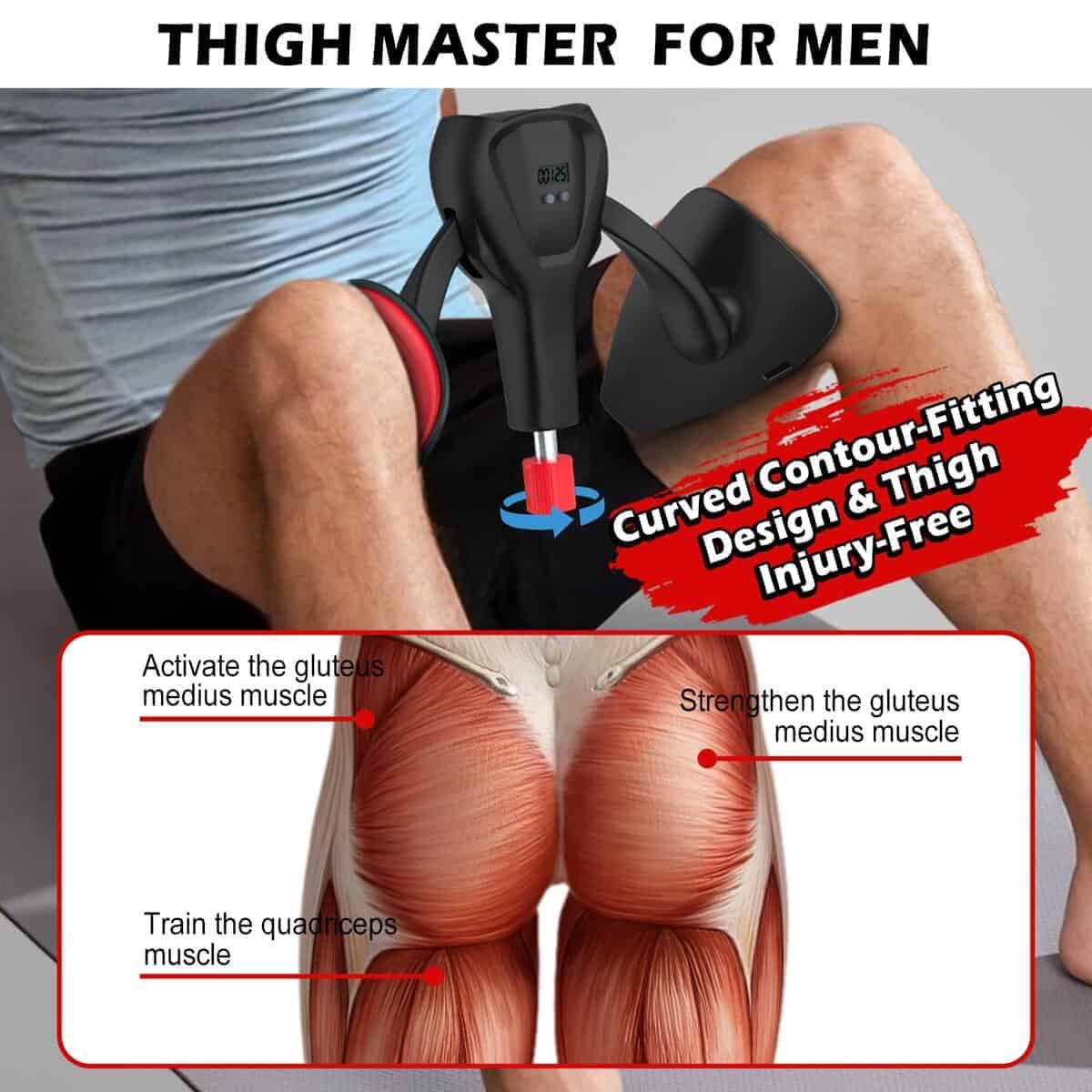 Thigh Master de 3ra Generación 0-100 lbs con Resistencia - Imagen 5