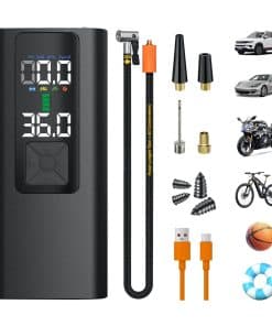 Inflador de Neumáticos Compresor de Aire Portátil LIDEIE