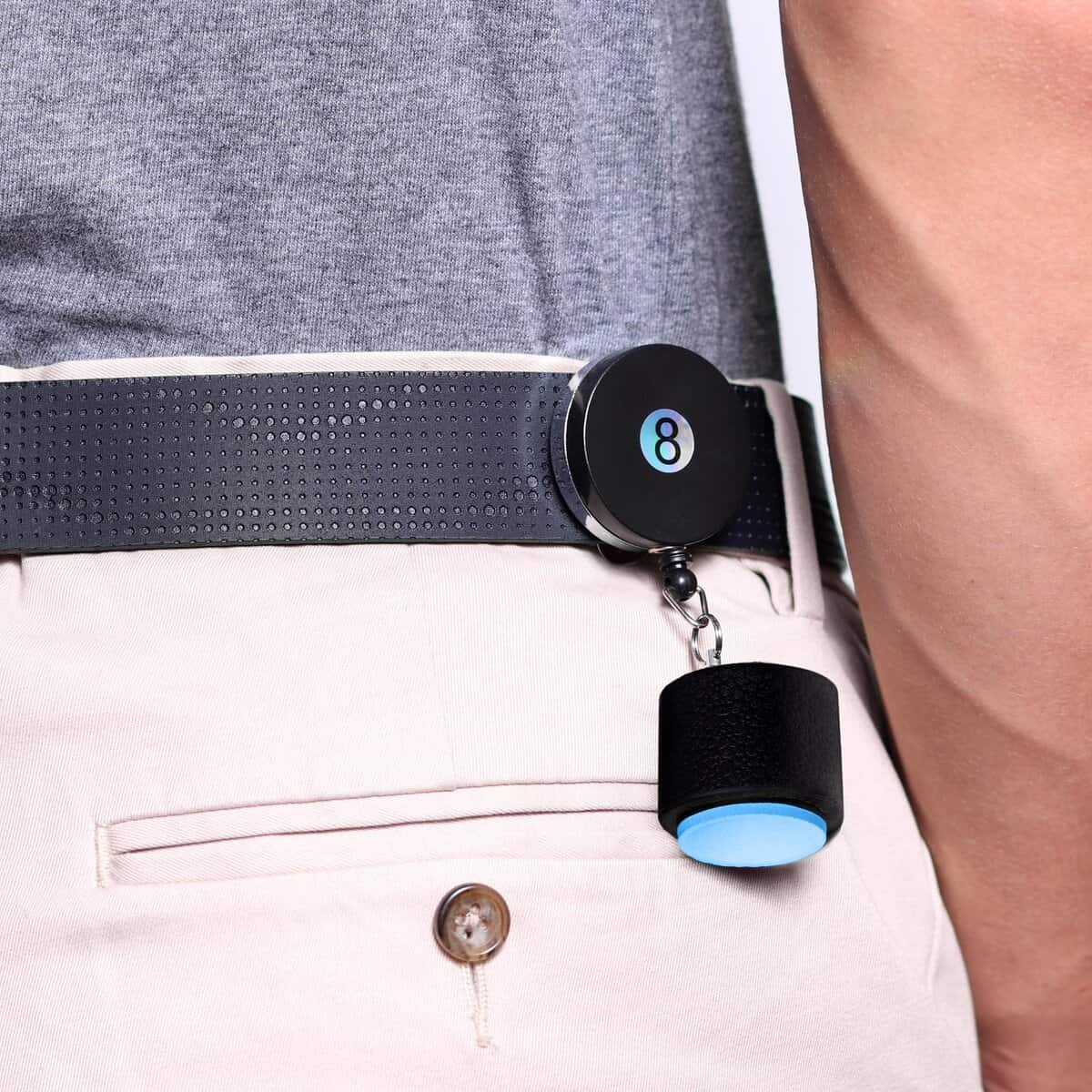 TAOM Tiza de Billar de Calidad Premium V10 Azul - con Porta - Imagen 8