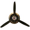 Reloj de Pared de Hélice de Avión Toyosport, Reloj de Pared