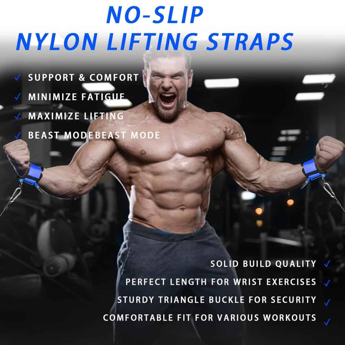 Puños de muñeca Mountain Lights con correas para - Imagen 8