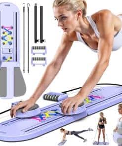 Set de Tabla de Pilates FUNWICT, Pilates Reformer Plegable