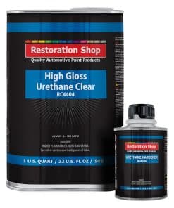 Restoration Shop 1.25 Quarts 2K Clear Coat Automotive Paint