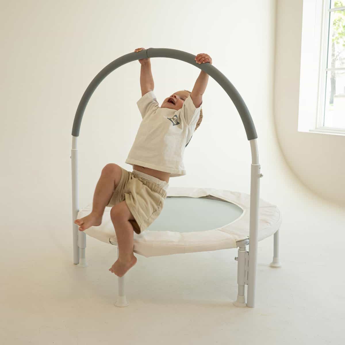 Trampolín Cuadrado para Niños y Bebés de 36", Estético Mini - Imagen 8