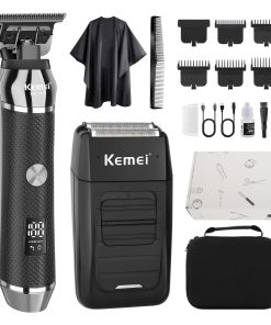 Cortadora de Barba Profesional KEMEI para Hombres,