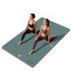 Tapete de Yoga Grande de 10 mm (6 'x 4') - Extra Largo y