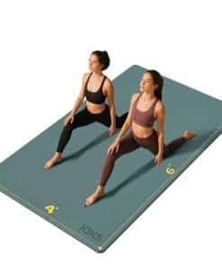 Tapete de Yoga Grande de 10 mm (6 'x 4') - Extra Largo y