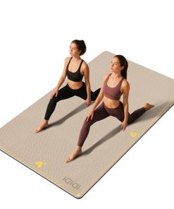 Tapete Grande de Yoga de 10 mm (6'x 4') - Extra Largo y
