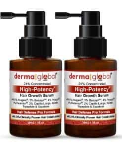 Suero capilar de alta potencia Derma Global | 24% de