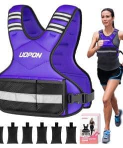 Chaleco Ajustable con Peso para Mujeres, 6-12 Lbs Chaleco