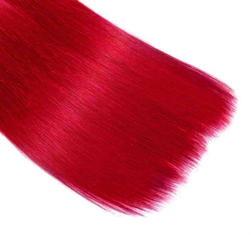 Paquetes Rojos de Cabello Humano Liso 20 22 24 Pulgadas 3 - Imagen 7
