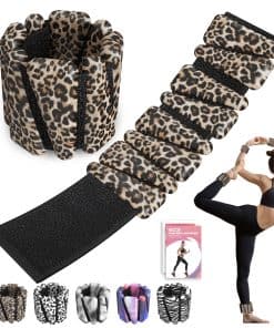 Peso en las muñecas y tobillos para mujeres, juego de 2,