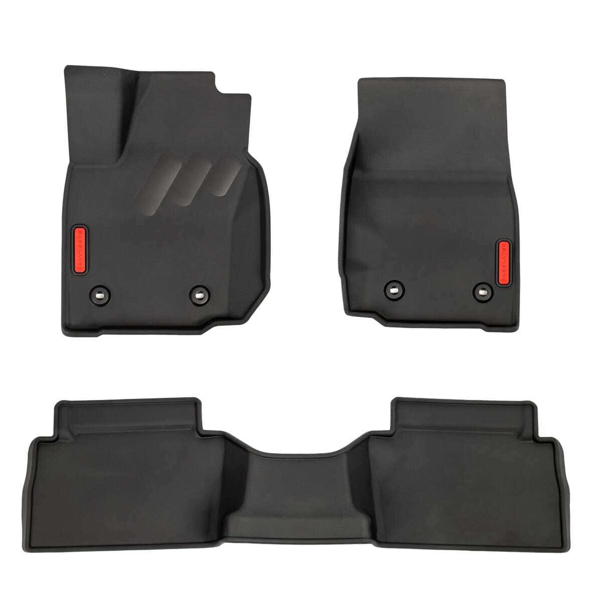 Tapetes BaseLayer para Toyota Tacoma -Rojo