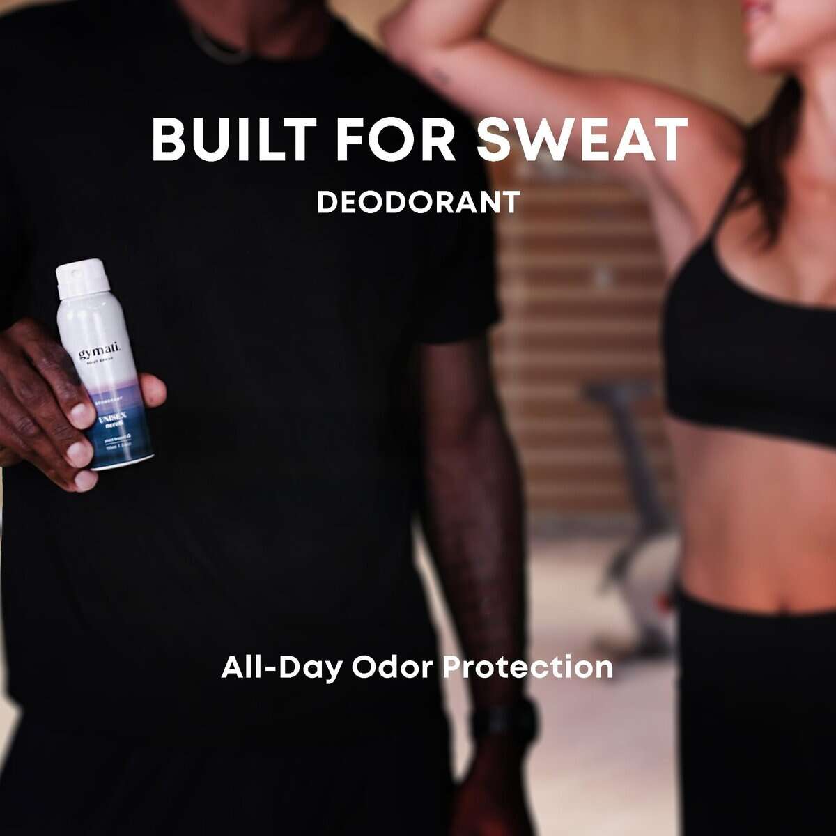 Gymati - Spray Desodorante Fitness - Hombres -uete de 3 - Imagen 3