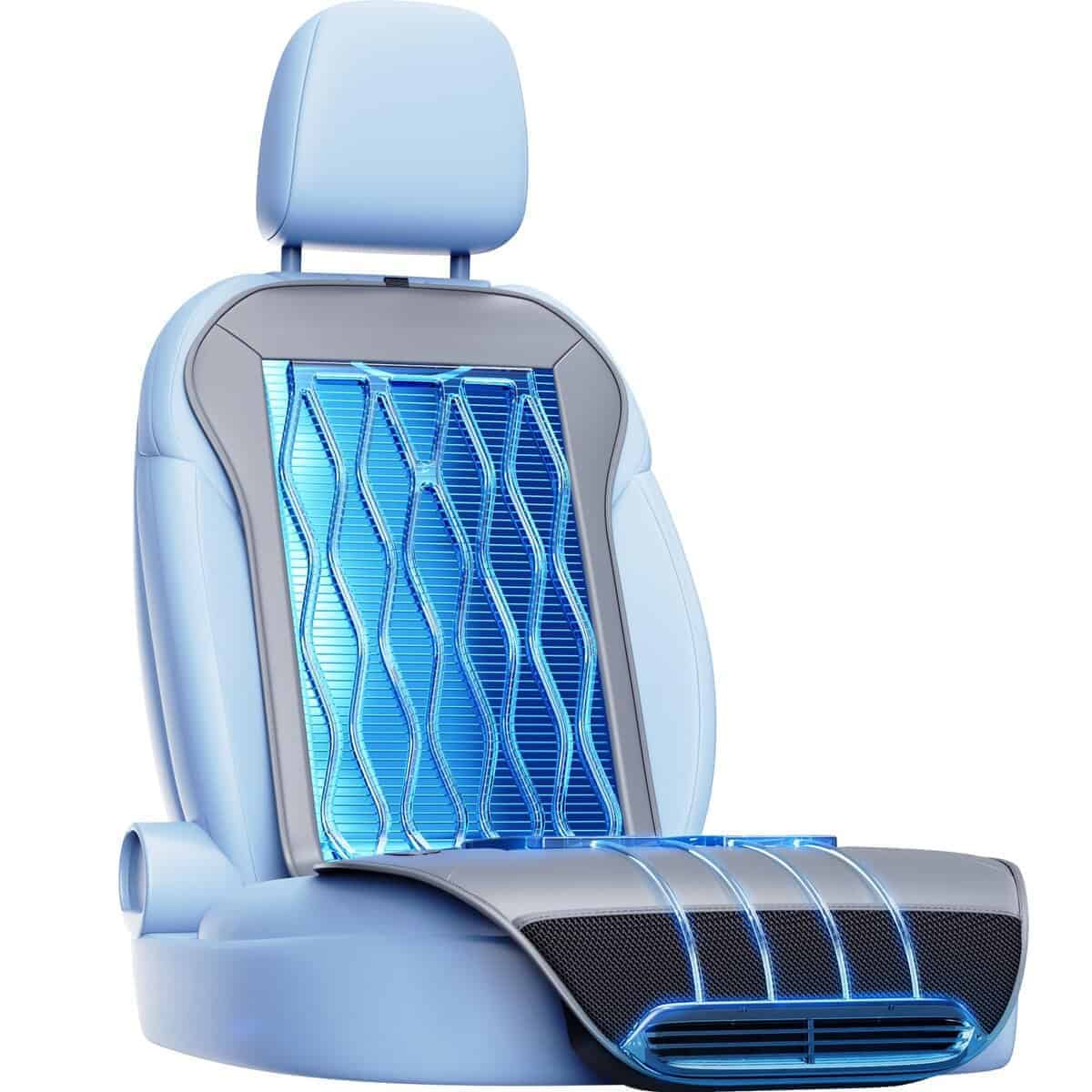 Funda de Asiento de Coche con Refrigeración Ventilada
