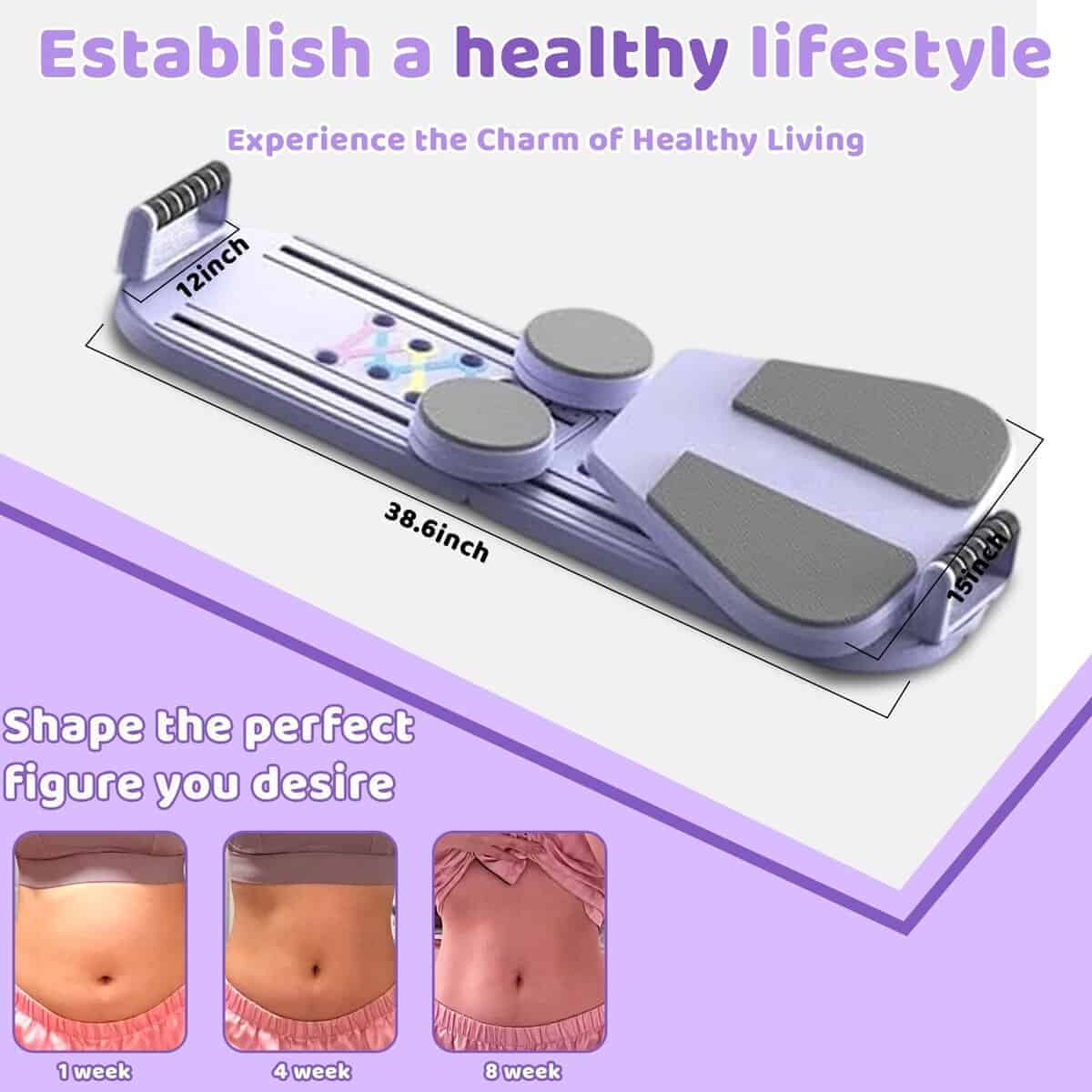 Tablero de Pilates 2025 Mejorado, Set de Pilates Reformer, - Imagen 8