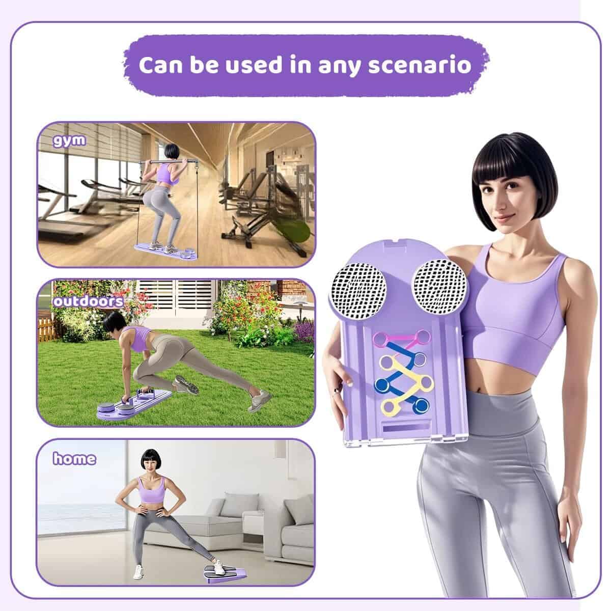 Tablero de Pilates 2025 Mejorado, Set de Pilates Reformer, - Imagen 5