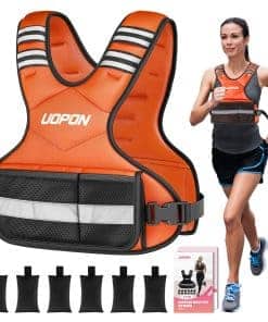 Chaleco ajustable con peso para mujeres, 6-12 libras