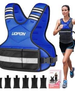 Chaleco ajustable con peso para mujeres, 6-12 libras,