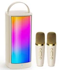 Máquina de Karaoke HWWR Mini para Niños y Adultos, Altavoz
