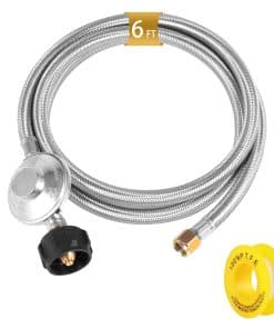 Manguera de propano trenzada de acero inoxidable AUTATUE