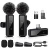 Mini Micrófono Inalámbrico Lavalier para iPhone, iPad,