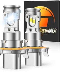 forenner H13 Bombillas para Faros Antiniebla Mejoradas 800%