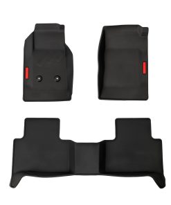 Tapetes BaseLayer para Chevy Colorado/GMC Canyon -Rojo