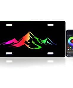 Placas de matrícula LED personalizadas - Placas de