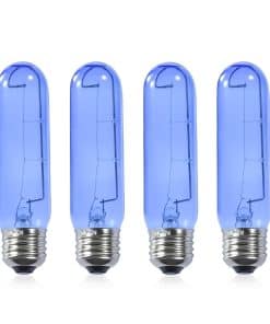 WFZHMY 4 PCS Upgrade E26 Refrigerator Light Bulbs Cool Blue