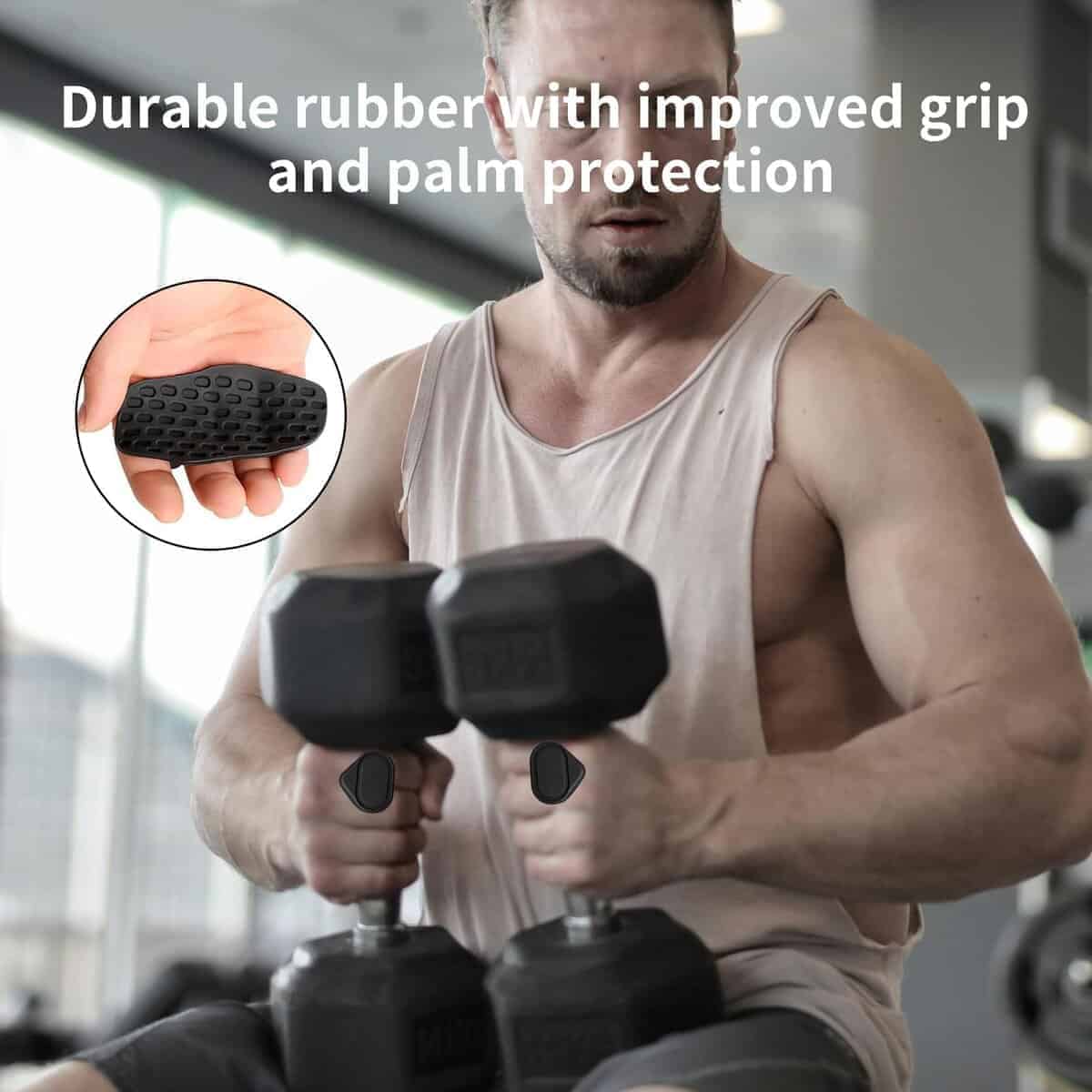 KYLINFIT Agarres para Levantamiento de Pesas para Hombres y - Imagen 8