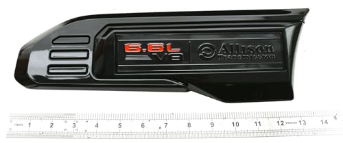 Pareja de Emblemas 3D de Transmisión Allison 6.6L V8 para - Imagen 5