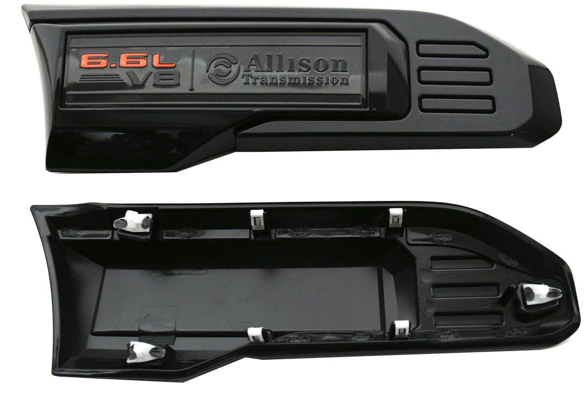 Pareja de Emblemas 3D de Transmisión Allison 6.6L V8 para - Imagen 3