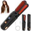 Cepillo alisador inalámbrico 3 en 1, Cepillo alisador