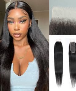 Cierre de Encaje Real HD 2x6 Skinlike Recto Cierre de