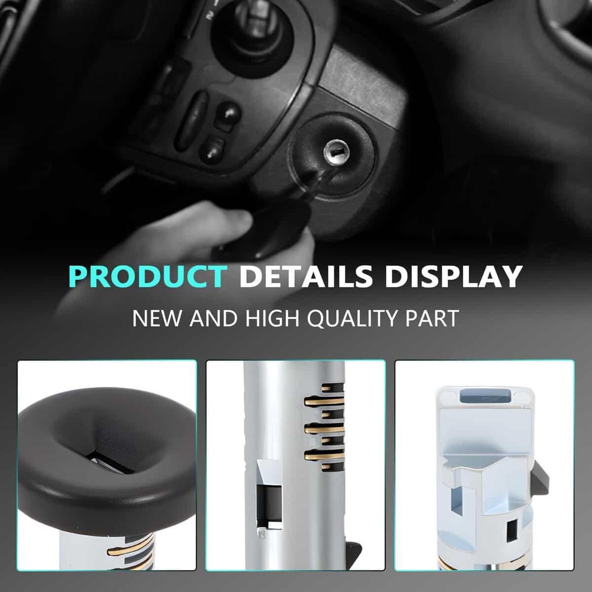 Conjunto de cerradura de encendido con cilindro y llaves - Imagen 6