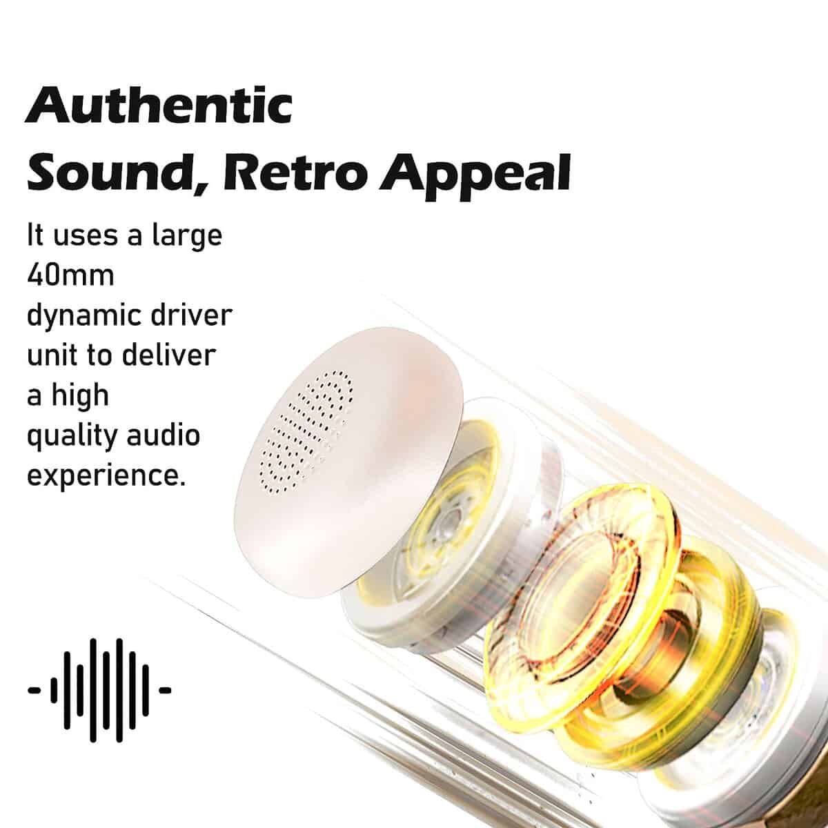 Audífonos Inalámbricos SANSUI ANC, con 50H de Duración de - Imagen 3