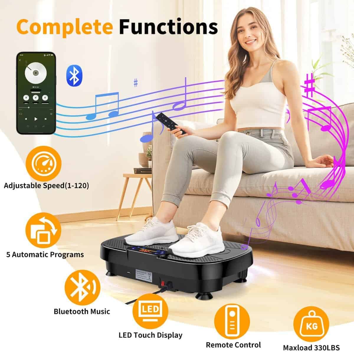Máquina de Plataforma de Vibración KEMLDIVS, Placa - Imagen 5