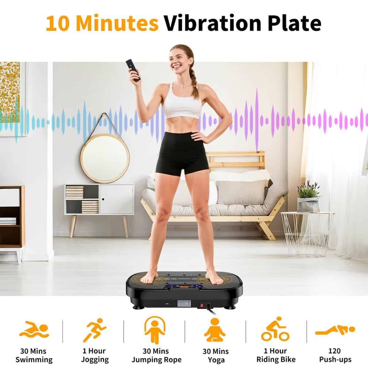 Máquina de Plataforma de Vibración KEMLDIVS, Placa - Imagen 4
