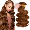 Paquetes de Pelo Humano Ondulado Corporal Pelo Humano