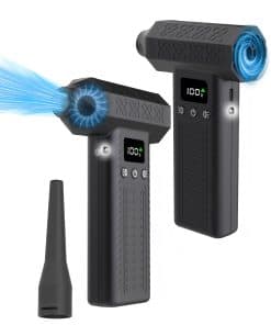 Soplador de Aire Comprimido Recargable con Pantalla LED -