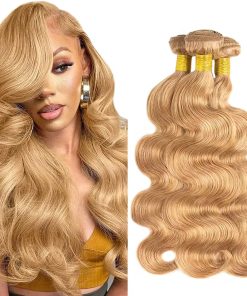 #27 Mechones de Cabello Humano Ondulado en Cuerpo 22 22 22